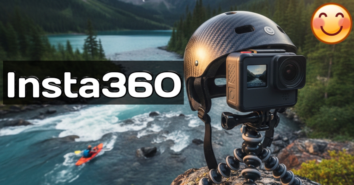 Action Camera (GoPro / Insta360) capturing adventure outdoors